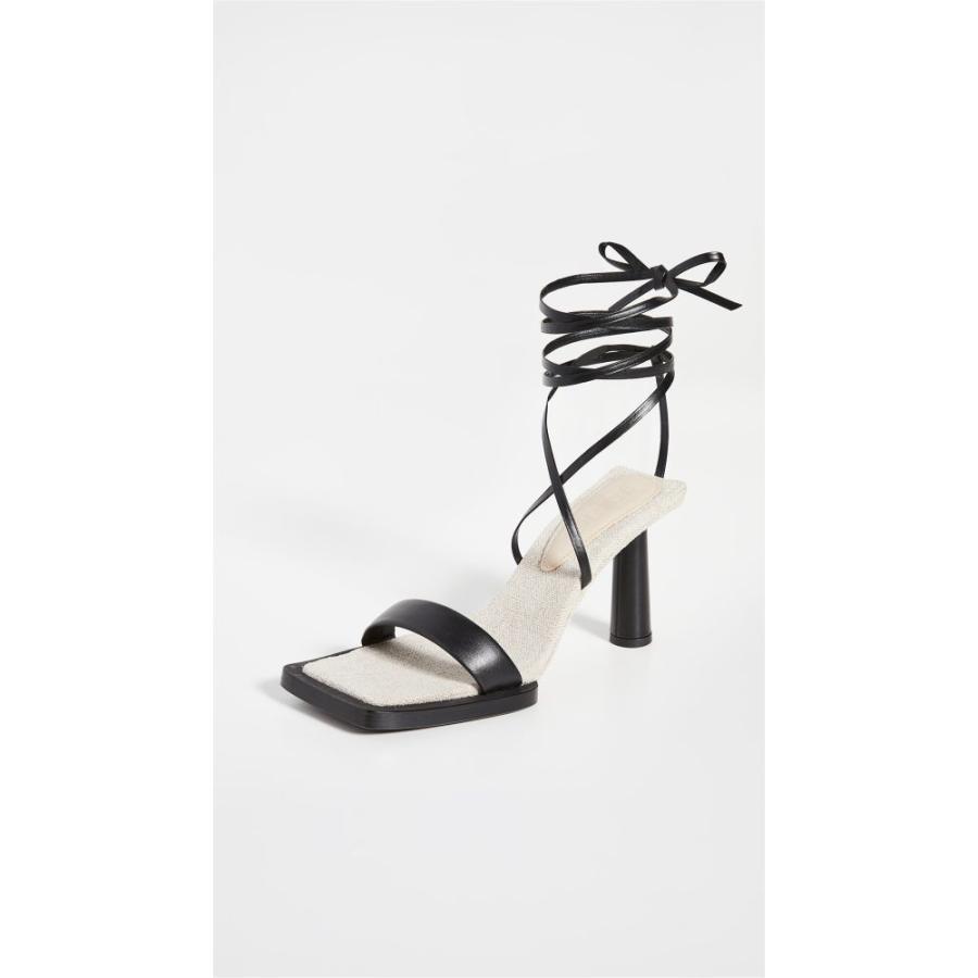 絶妙 ジャックムス Jacquemus レディース サンダル ミュール シューズ 靴 Les Carre Rond Sandals Black ファイナルバーゲン Www Skylanceronline Com