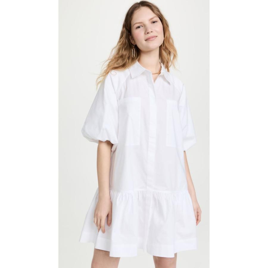 待望の再入荷 ジョナサン シンカイ Jonathan Simkhai Standard レディース ワンピース ワンピース ドレス Crissy Poplin Dress White 即納 Mariahtur Ewp2 Com Br
