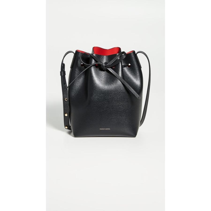 マンサーガブリエル Mansur Gavriel レディース バッグ Mini Bucket Black Flamma Educacion Press