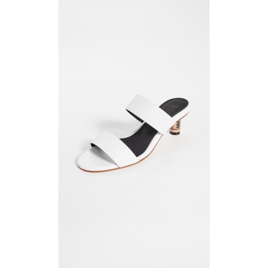 メゾン マルジェラ Mm6 Maison Margiela レディース サンダル ミュール シューズ 靴 Double Strap Mules White Brown
