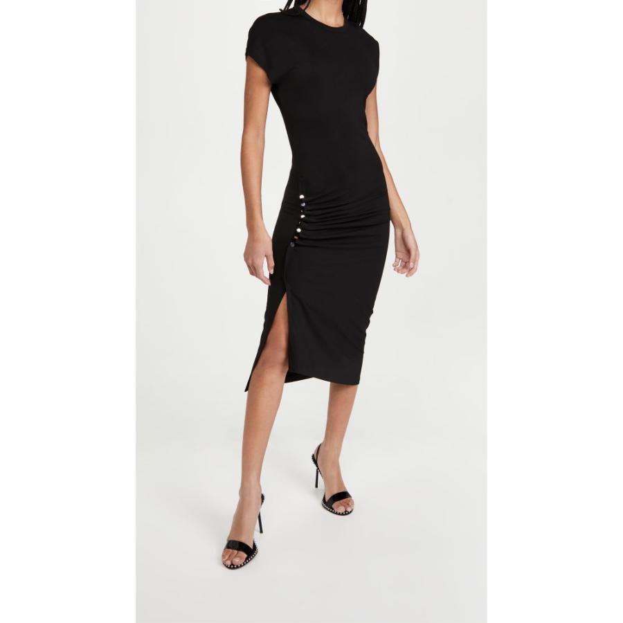 豪華 パコラバンヌ Paco Rabanne レディース ワンピース ワンピース ドレス Short Sleeve Dress Black Seal限定商品 Etechnologies Shop