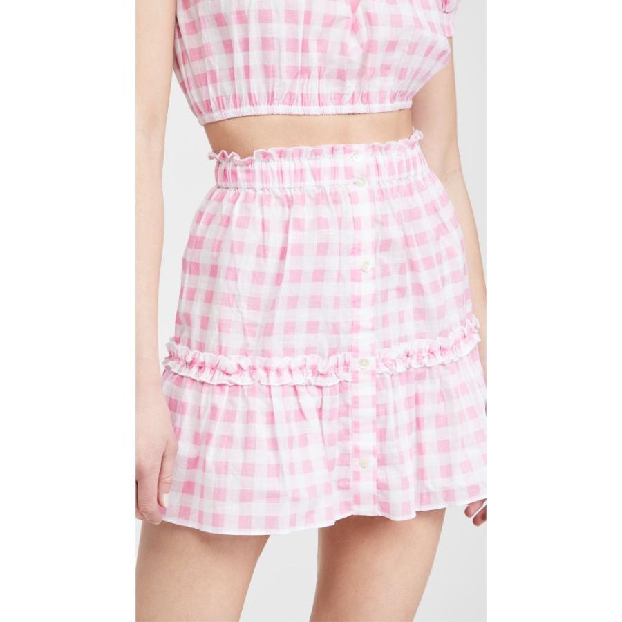 年最新海外 プラヤ ルシラ Playa Lucila レディース ビーチウェア スカート 水着 ビーチウェア Gingham Skirt Pink Check 新版 Www Thedailyspud Com