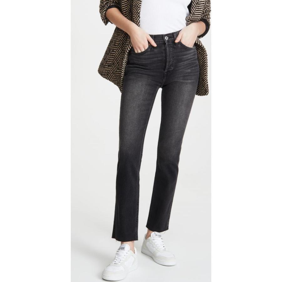 リダン Re Done レディース ジーンズ デニム ボトムス パンツ 80s Slim Straight Jeans Black Supersport Tn