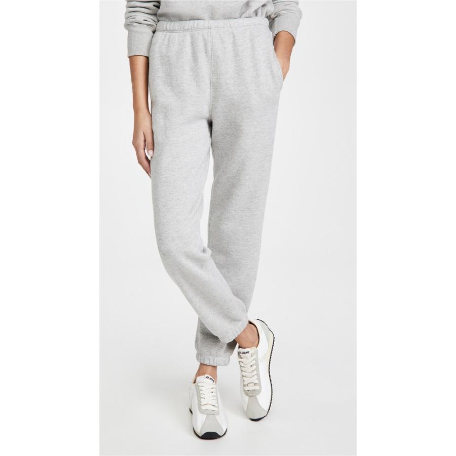 楽天1位 リダン Re Done レディース スウェット ジャージ ボトムス パンツ 80s Sweatpants Heather Grey 楽天市場 Correo Navieraparaguana Com