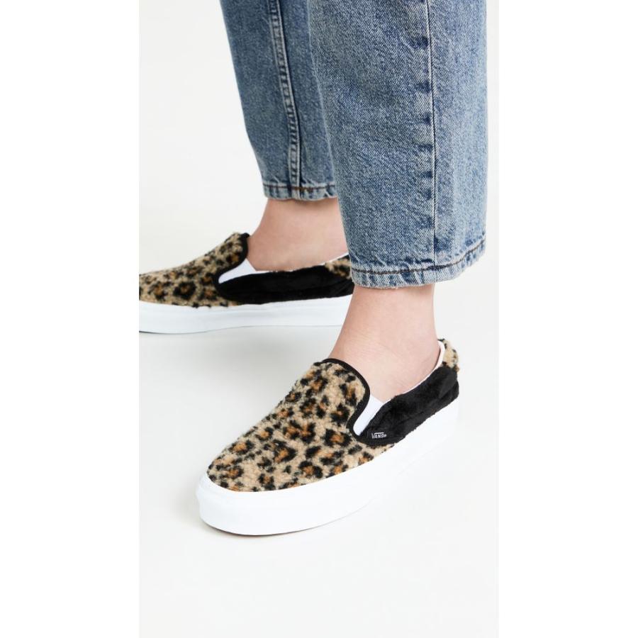 てなグッズや ヴァンズ Vans Leopard Black Sneakers Slip On Ua シューズ 靴 スニーカー スリッポン フラット レディース フラットシューズ サイズ 8 5 Baskincoffee Vicom Corp Com