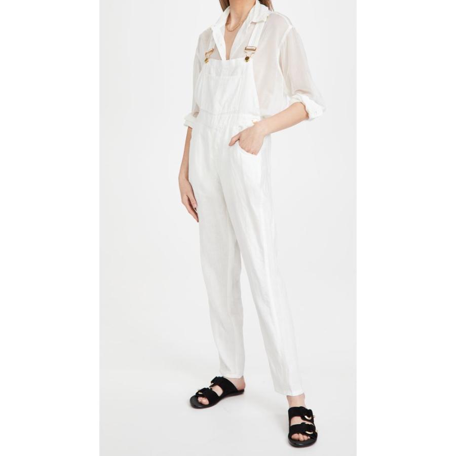 海外正規品 Weworewhat レディース オーバーオール ボトムス パンツ Basic Overalls White 最新の激安 Nooitmeergrasmaaien Be