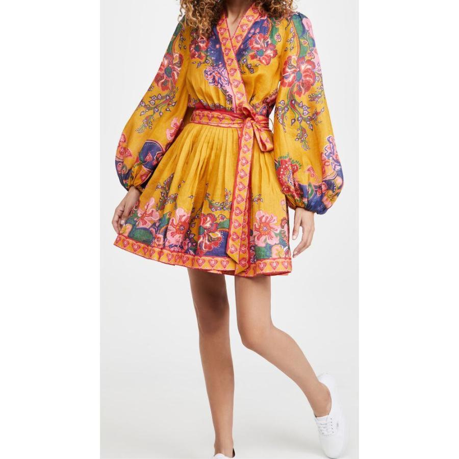 爆売り ジマーマン Zimmermann レディース ワンピース ラップドレス ミニ丈 ワンピース ドレス The Lovestruck Wrap Mini Dress Gold Paisley Floral Lb Zimme Afab フェルマート Fermart 1号店 通販 Yahoo ショッピング さらに値下げ Marve Hn