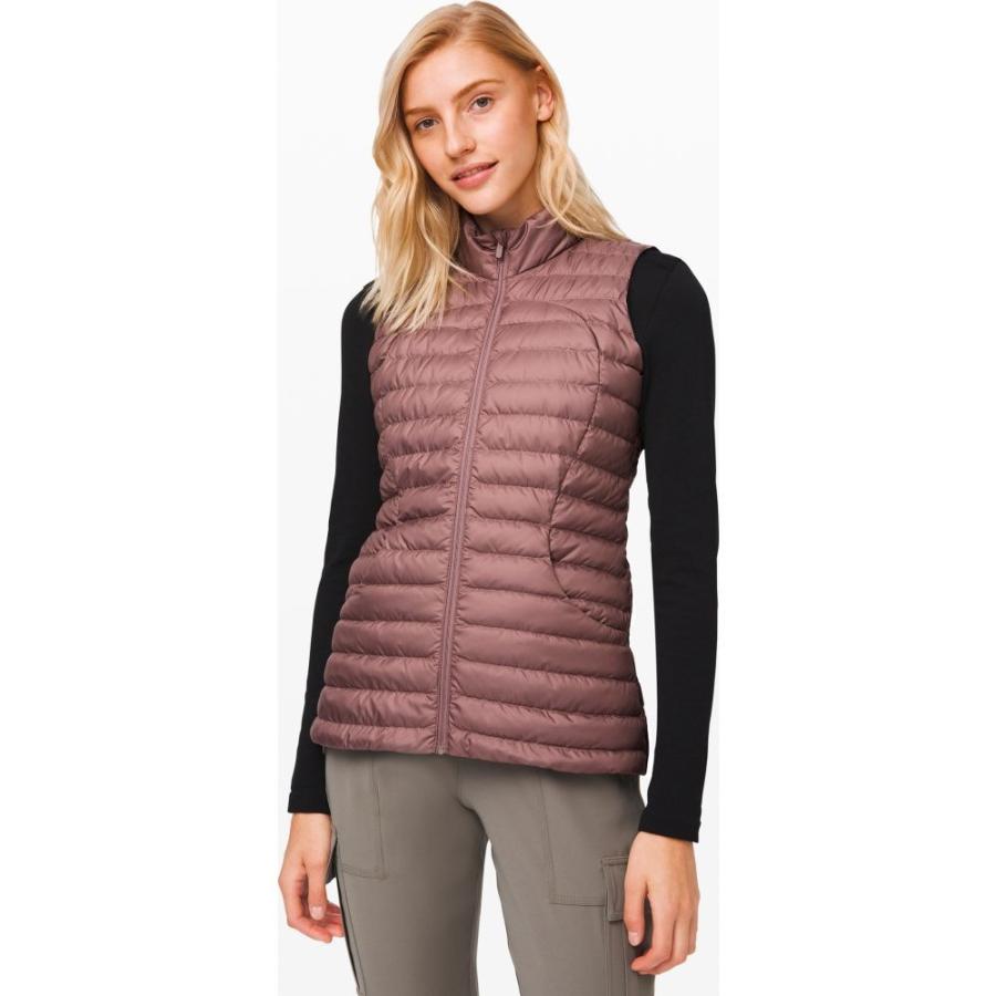 ルルレモン Lululemon レディース ベスト ジレ ダウンベスト トップス Pack It Down Vest Misty Mocha Supersport Tn