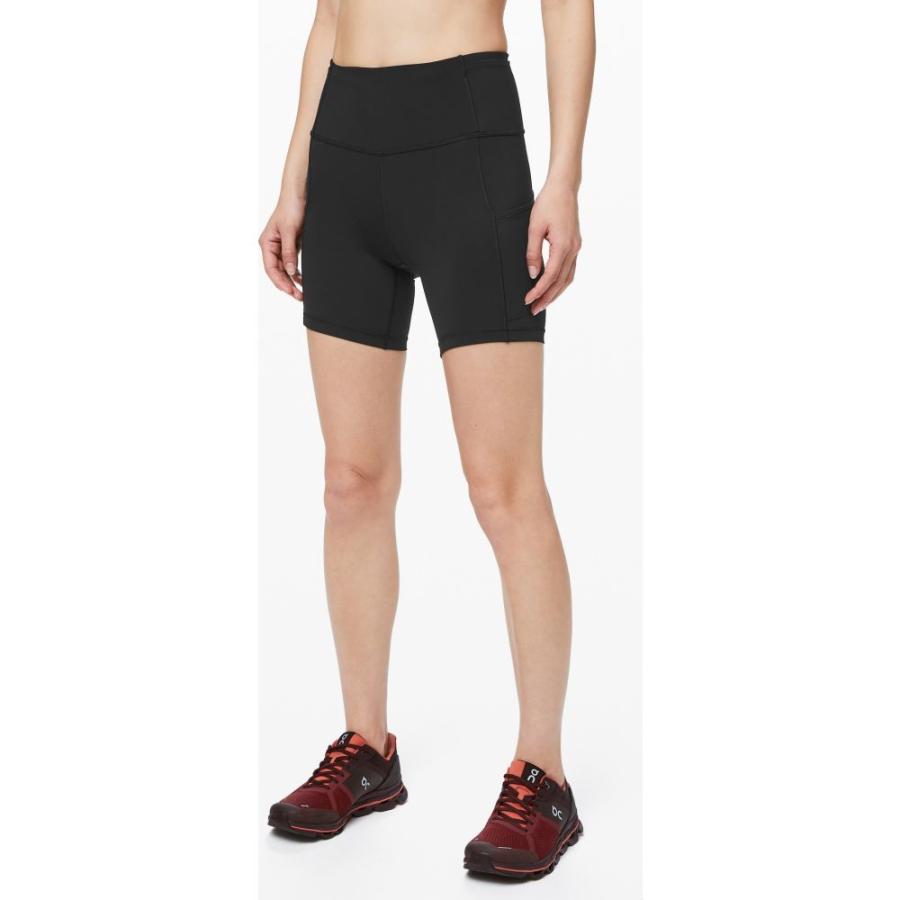 【ネット限定】 ルルレモン lululemon レディース ランニング・ウォーキング ショートパンツ ボトムス・パンツ Fast and Free Short 6 black, ワラビシ e34b2f34