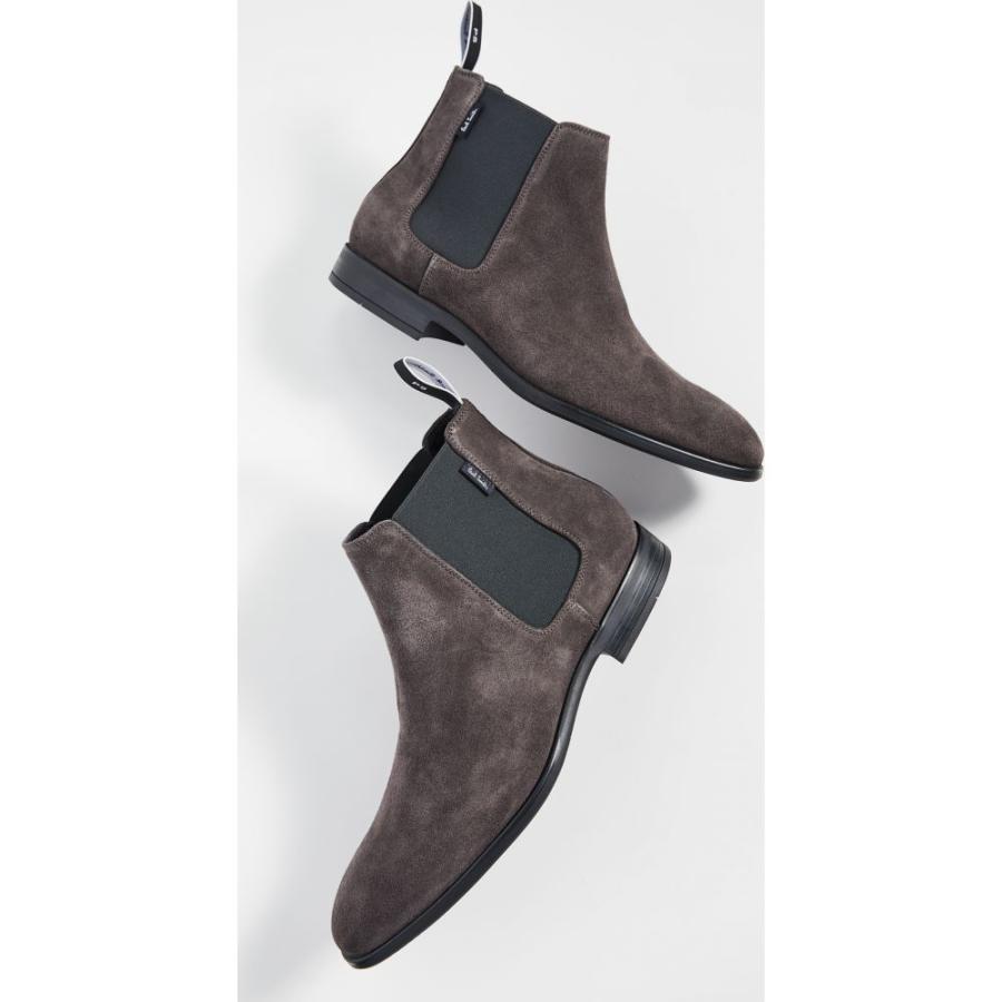 ps paul smith gerald leather chelsea boot in black