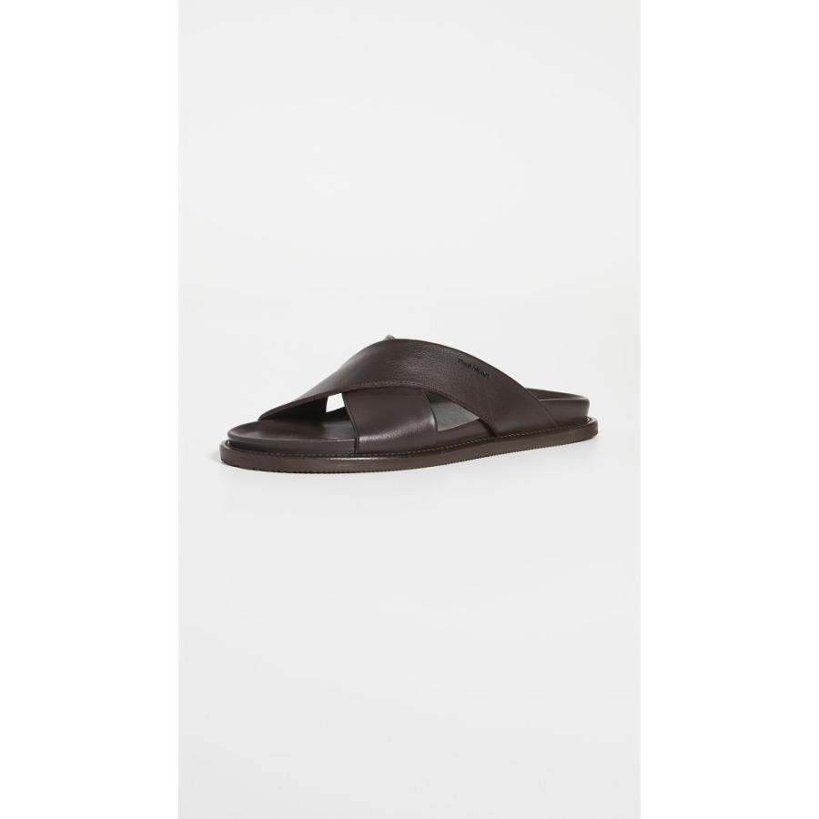正規激安 ポールスチュアート Paul Stuart メンズ サンダル シューズ 靴 Punta Slides Dark Brown 爆売り Saludandofarma Com