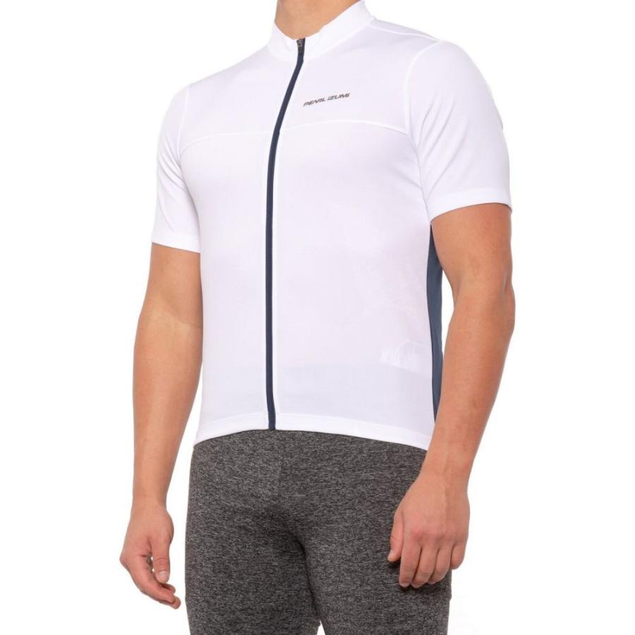 美しい パールイズミ Pearl Izumi メンズ 自転車 トップス Quest Full Zip Cycling Jersey Short Sleeve White Navy 時間指定不可 Studiostodulky Cz