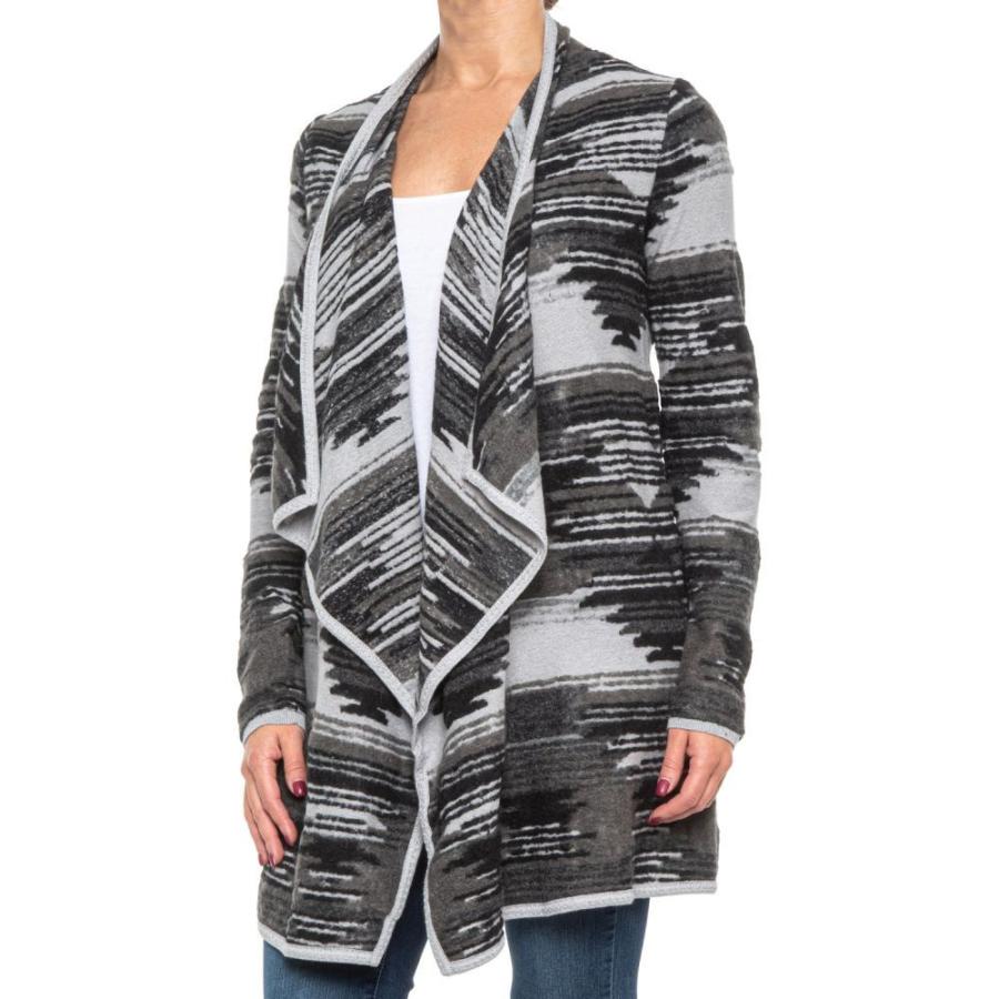 55 以上節約 ラッキーブランド Lucky Brand レディース カーディガン トップス Aztec Drape Cardigan Sweater Open Front Black Multi 全国販売店 Www Superavila Com