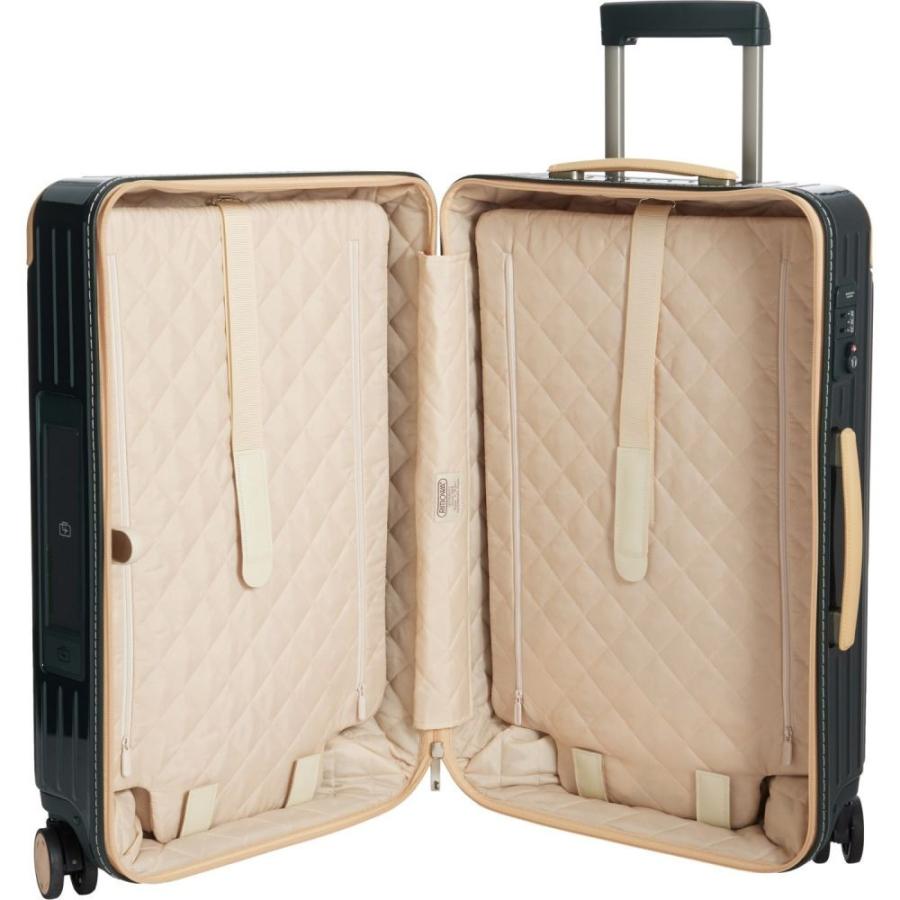 リモワ Rimowa ユニセックス スーツケース キャリーバッグ バッグ 26 3 Bossa Nova 63 E Multiwheel Spinner Suitcase Green Beige Purrworld Com