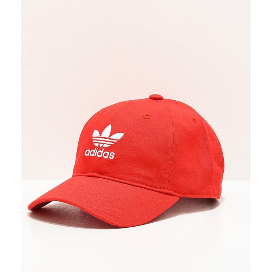 アディダス Adidas レディース キャップ スナップバック 帽子 Adidas Originals Relaxed Red Strapback Hat Red Sb2 008 フェルマート Fermart 1号店 通販 Yahoo ショッピング