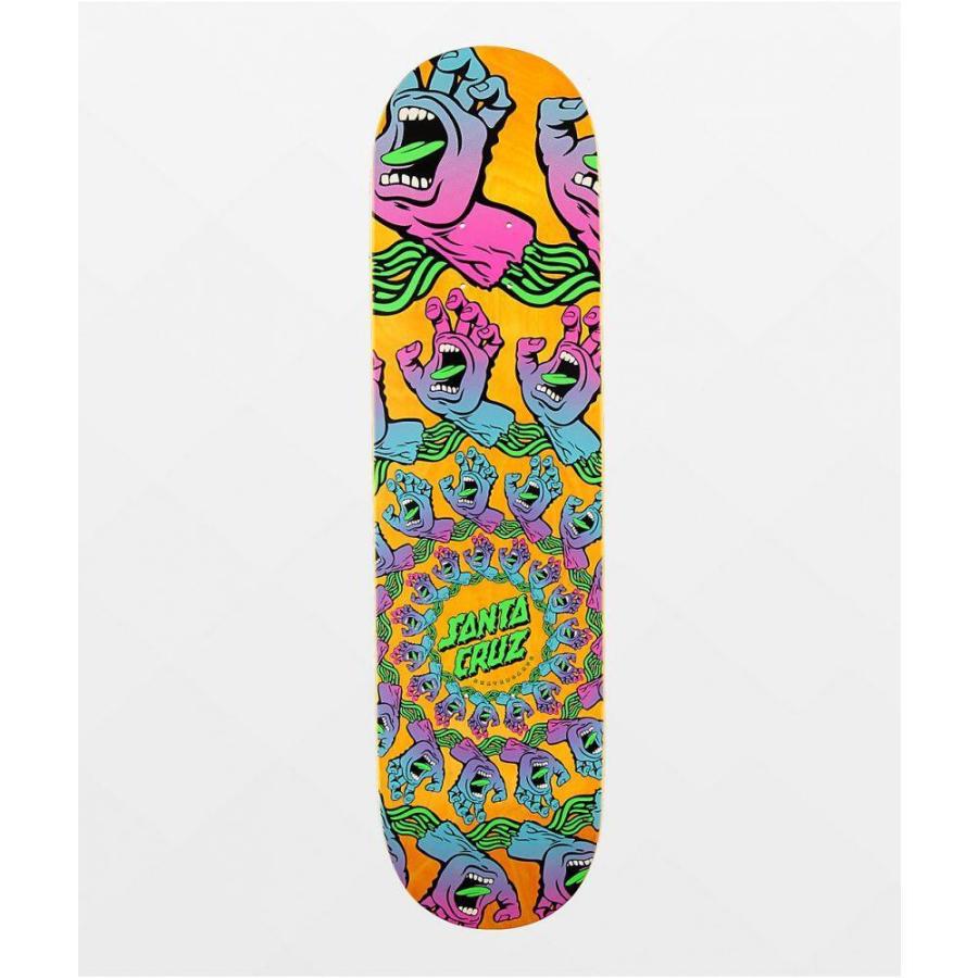 【通販 人気】 ユニセックス SKATE CRUZ SANTA サンタクルーズ スケートボード Assorted Deck Skateboard 8.12" Hand Mandala Cruz Santa ボード・板 デッキ その他スケボー用品