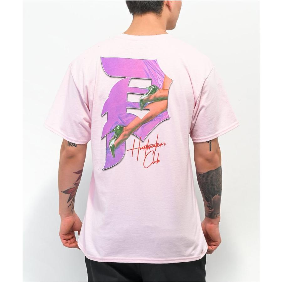 【2021最新作】 プリミティブ Primitive メンズ Tシャツ トップス After Party Pink T-Shirt Pink 半袖