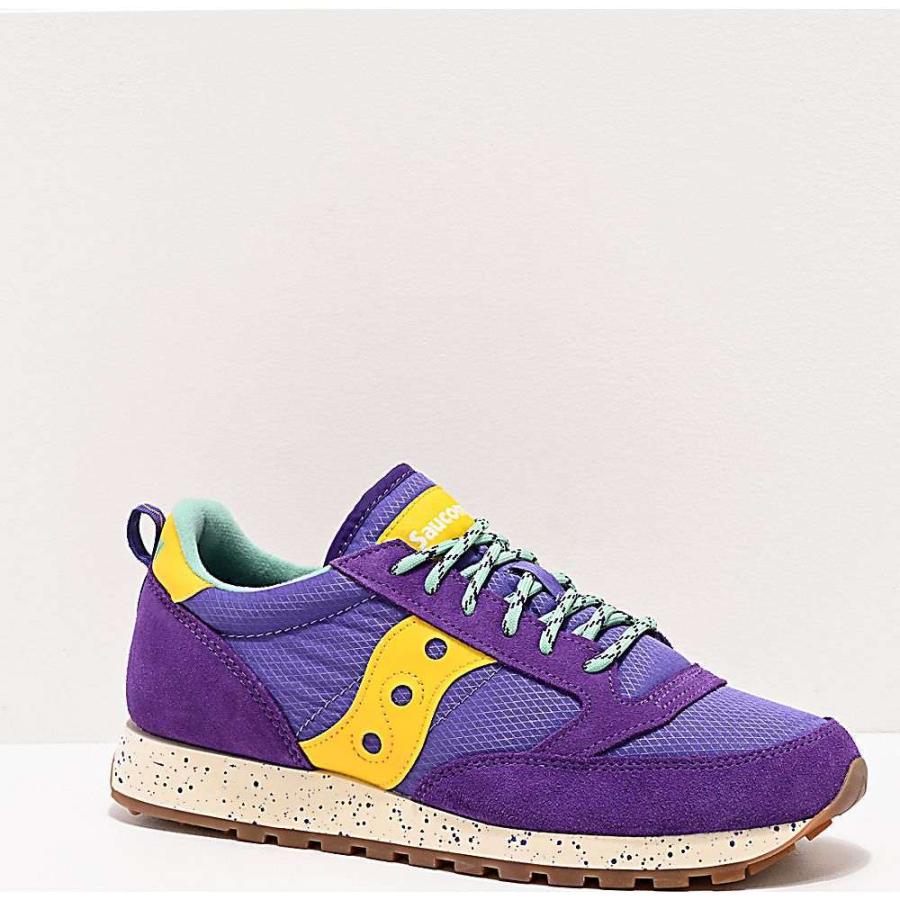 サッカニー SAUCONY メンズ クライミング シューズ・靴 Saucony Jazz Original Climbing Purple \u0026  Yellow Shoes Purple :sb2-971761-015:フェルマート fermart 1号店 - 通販 - Yahoo!ショッピング