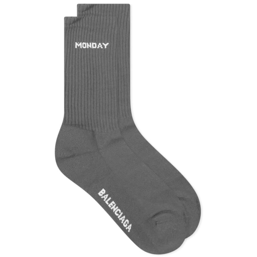 バレンシアガ Balenciaga メンズ ソックス メンズファッション インナー 下着 7 7 Days Sock Set ソックス Black White