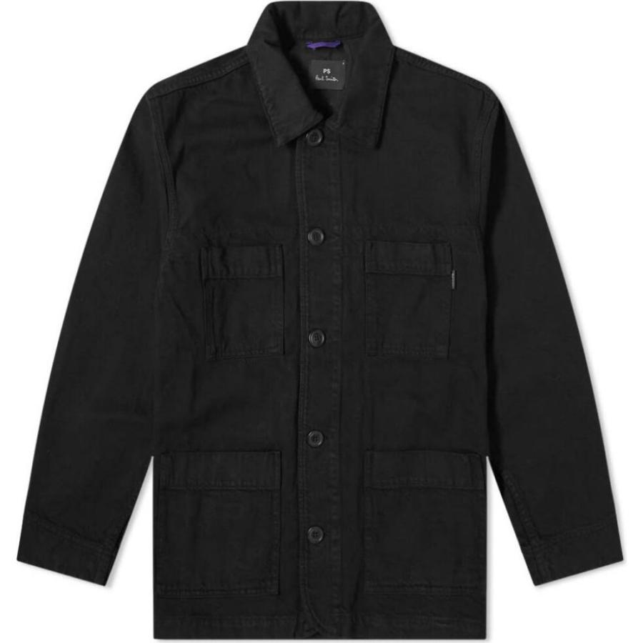 驚きの安さ ポールスミス Paul Smith メンズ ジャケット アウター Twill Chore Jacket Black 好評 Elanzaexports Com