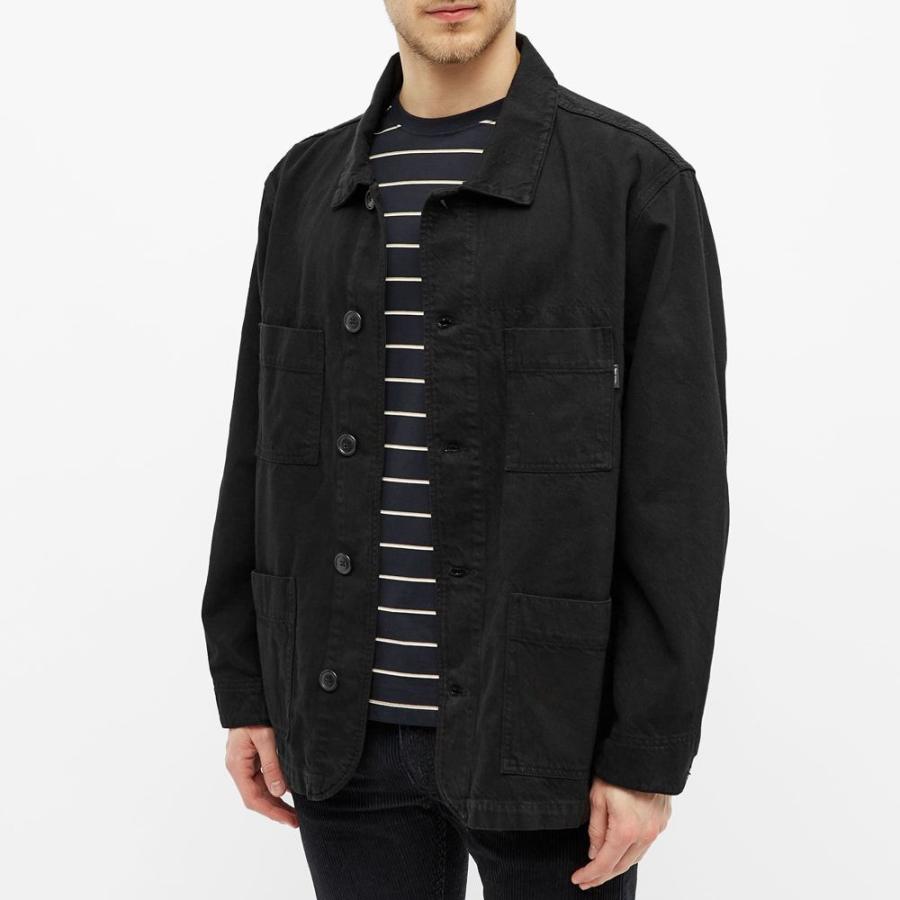 驚きの安さ ポールスミス Paul Smith メンズ ジャケット アウター Twill Chore Jacket Black 好評 Elanzaexports Com
