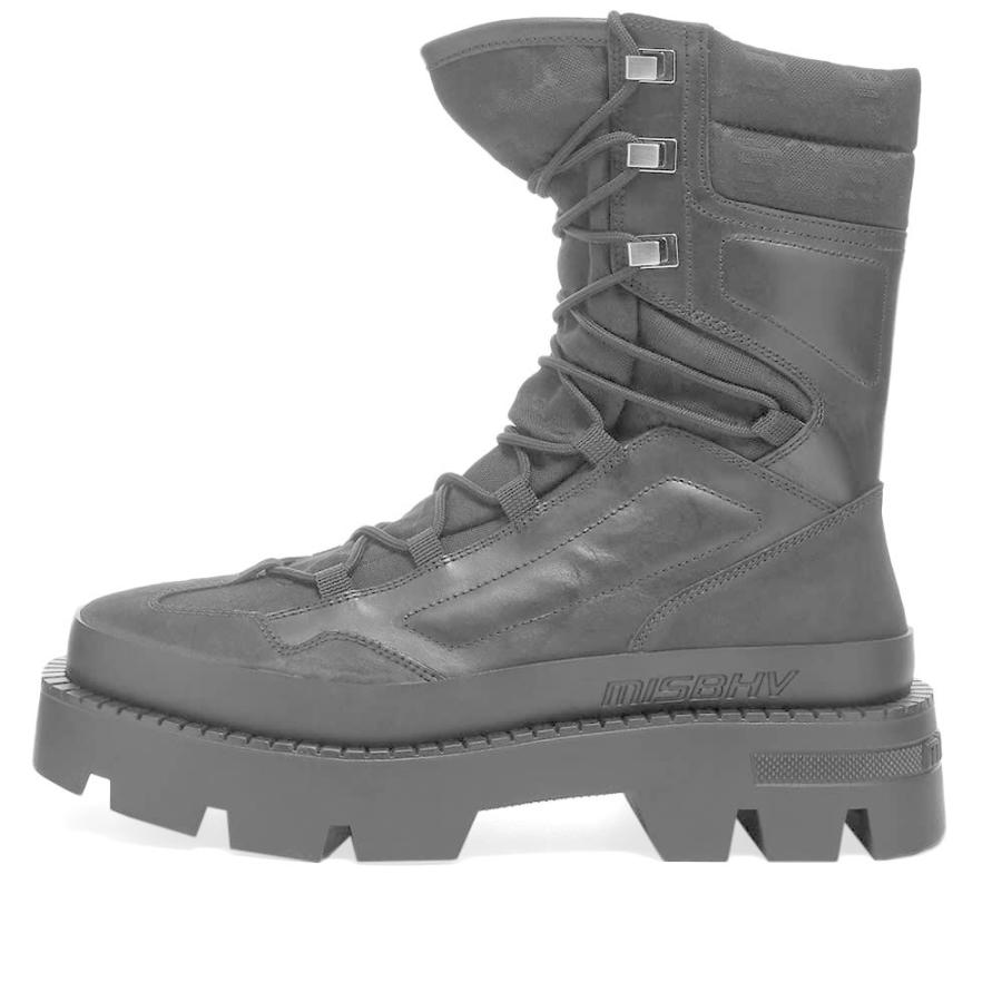 訳あり商品 MISBHV ミスビヘイブ サイドジップ ヒールブーツ ブーツ