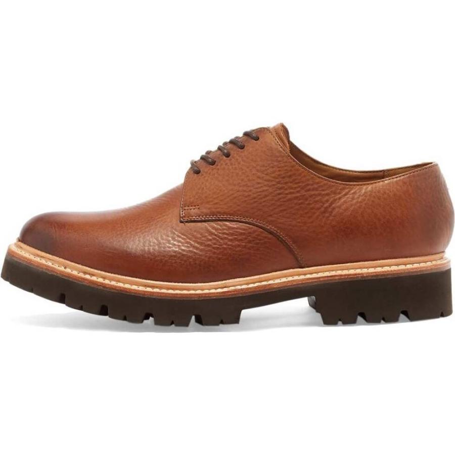 ギフト Nubuck Washed Walnut Shoe Derby Sole Xl Curt シューズ 靴 ダービーシューズ 革靴 ビジネスシューズ メンズ Grenson グレンソン メンズ 革靴 ビジネスシューズ グレンソン Grenson シューズ