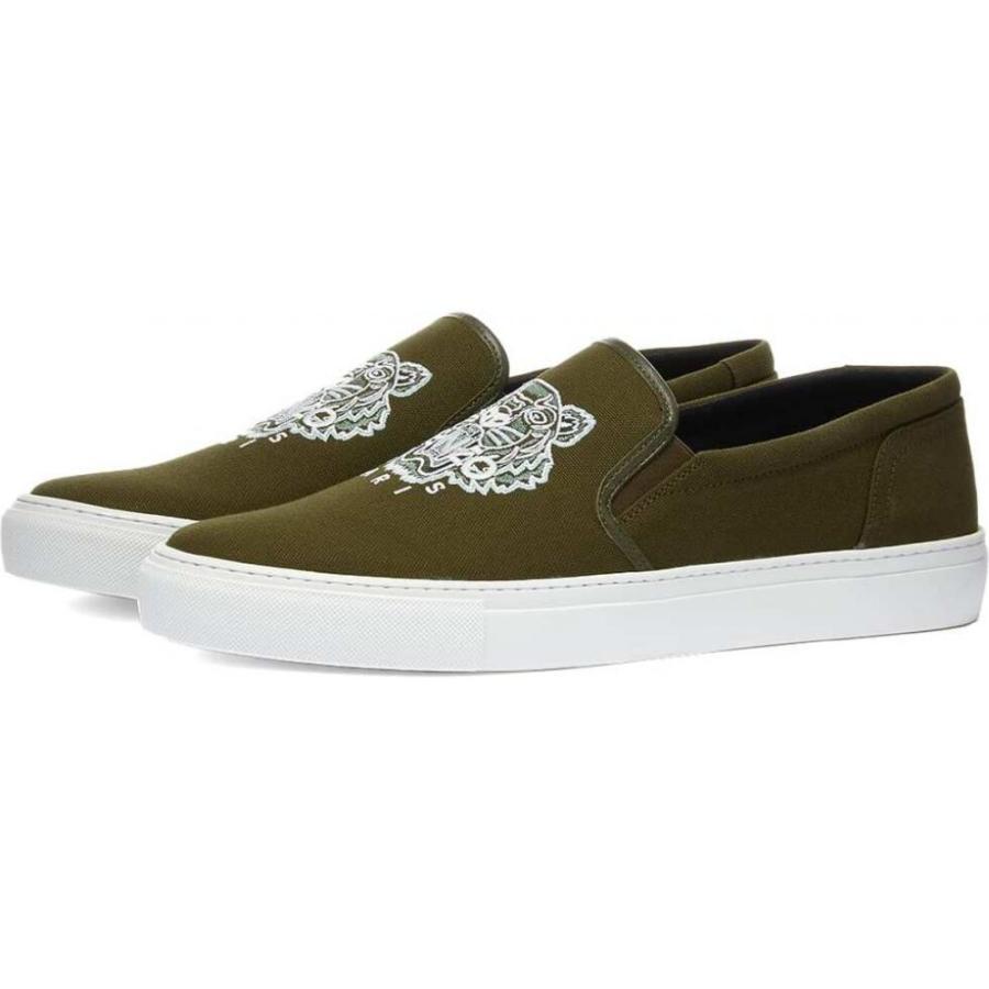 代引き手数料無料 ケンゾー Kenzo メンズ スリッポン フラット スニーカー シューズ 靴 Embroidered Tiger Slip On Sneaker Dark Khaki Sc Ff0d2478e9 フェルマート Fermart 1号店 通販 Yahoo ショッピング 50 Off Www Skylanceronline Com