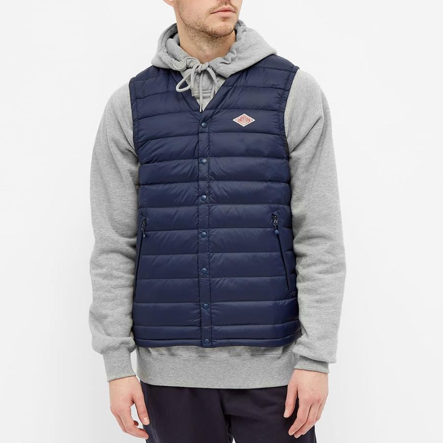 ダントン Danton メンズ ベスト ジレ ダウンベスト トップス Inner Down Vest Dark Navy Sc Ff1ad468dd フェルマート Fermart 1号店 通販 Yahoo ショッピング