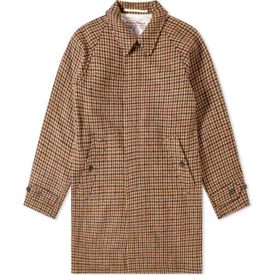 ビームス プラス Beams Plus メンズ コート アウター Harris Tweed Balmacaan Coat Gun Club Sc Ff1bcec902 フェルマート Fermart 1号店 通販 Yahoo ショッピング
