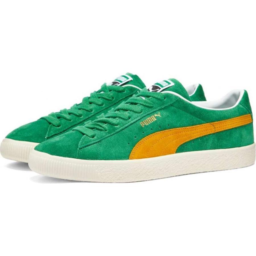 プーマ Puma メンズ スニーカー シューズ 靴 Suede Vtg Amazon Green Saffron Ivory Sc Ff1dd フェルマート Fermart 1号店 通販 Yahoo ショッピング