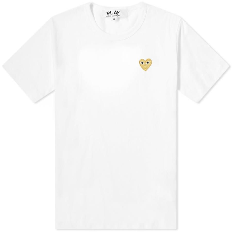 comme de garcon gold heart