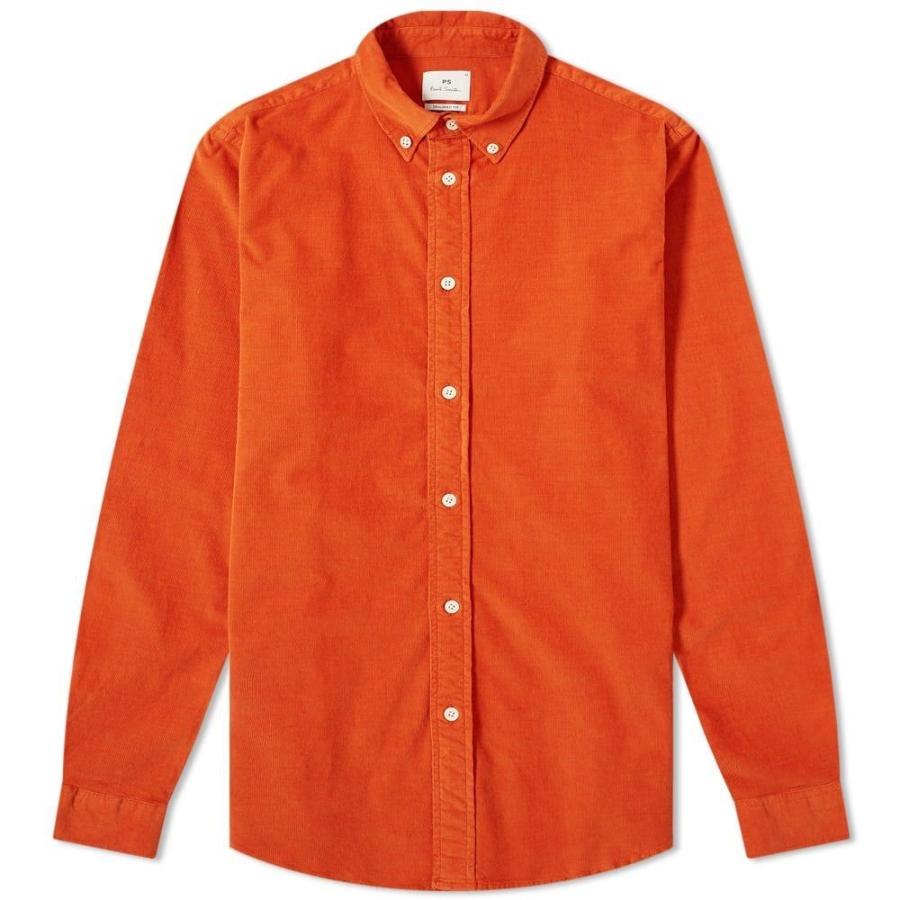 ポールスミス Paul Smith メンズ シャツ トップス Button Rust Shirt サービス Corduroy Down