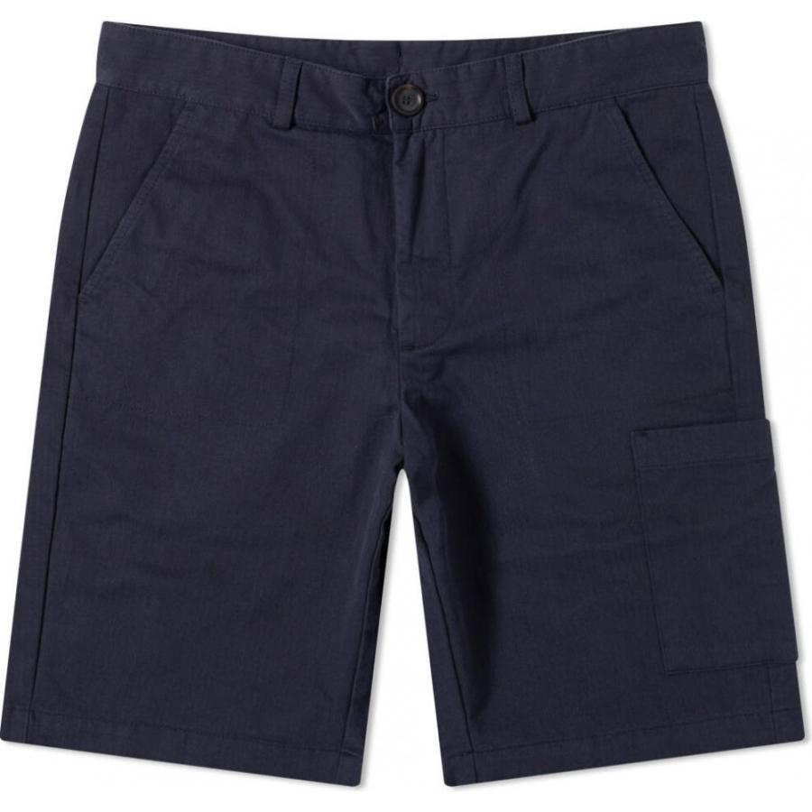 全日本送料無料 オリバー スペンサー Oliver Spencer メンズ ショートパンツ ボトムス パンツ Judo Short Navy 人気ブランドを Clinilab Net