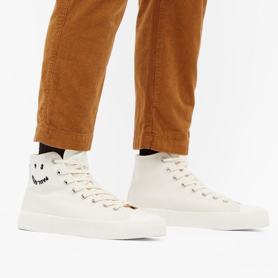 ポールスミス Paul Smith メンズ スニーカー シューズ 靴 Kibby Happy Canvas Hi Top White Sc Ff2b443bb5 フェルマート Fermart 1号店 通販 Yahoo ショッピング