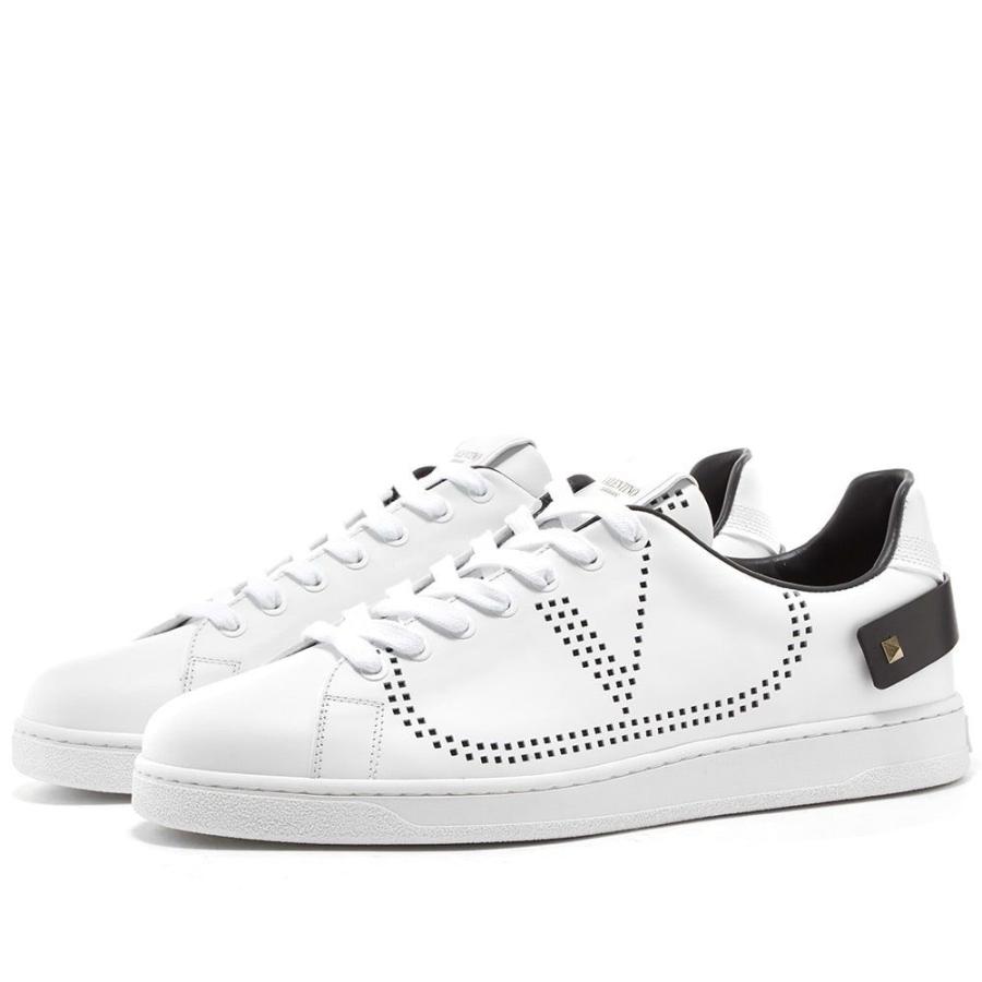 ヴァレンティノ Valentino メンズ スニーカー シューズ 靴 Net Go Logo Sneaker White Black Growth Academy De Index Php