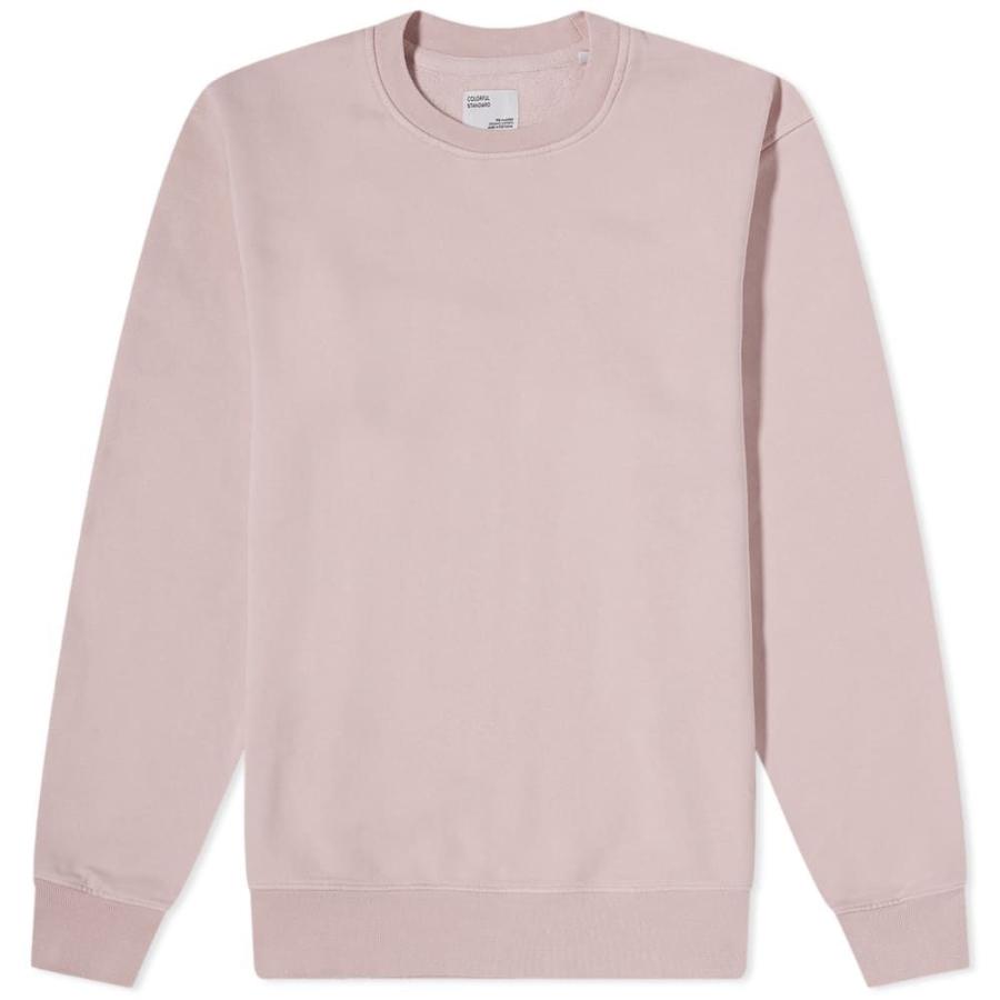 保証1年 カラフルスタンダード Colorful Standard メンズ スウェット トレーナー トップス Classic Organic Crew Sweat Faded Pink 買蔵 未使用品 Www Superavila Com