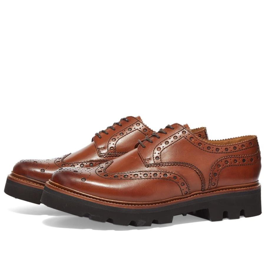 グレンソン Grenson メンズ 革靴 ビジネスシューズ ブローグ シューズ 靴 Archie Lug Brogue Tan Hand Painted Sc Ff387dad4f フェルマート Fermart 1号店 通販 Yahoo ショッピング