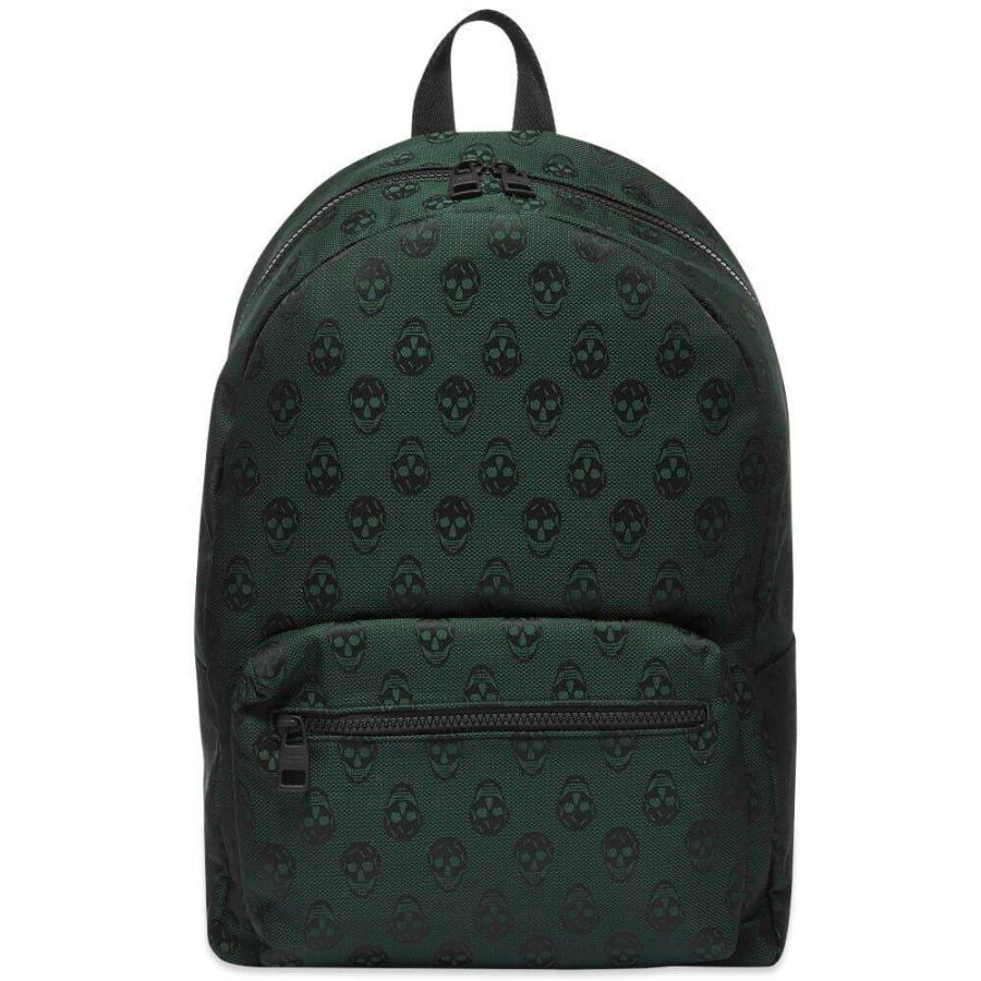 激安 ショップ アレキサンダー バッグ マックイーン Alexander Mcqueen メンズ マックイーン バックパック リュック バッグ All メンズ Over Skull Backpack Green Black Sc Ff38aac2 フェルマート Fermart 1号店 超特価 の