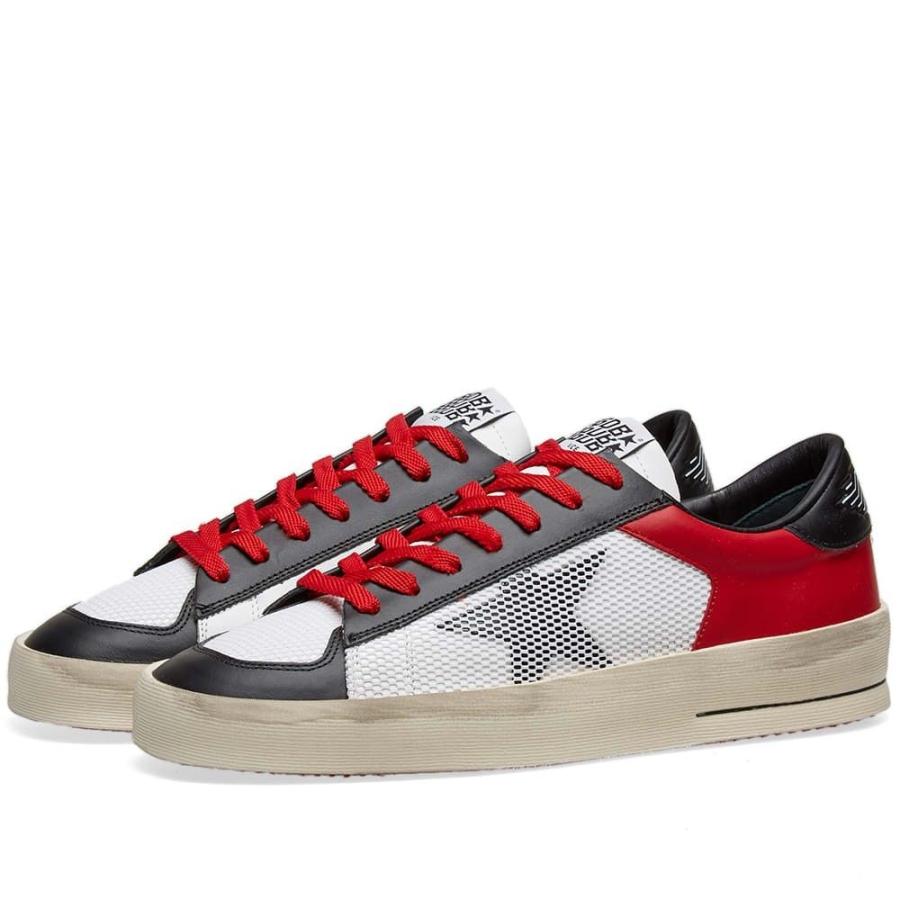 ゴールデン グース Golden Goose メンズ スニーカー シューズ 靴 Stardan Basket Sneaker Black Red White Ksstore It