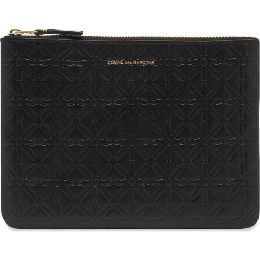 新作グッ Des Comme Garcons Black Wallet Embossed Sa510ea Garcons Des Comme 財布 メンズ Wallet Garcons Des Comme コムデギャルソン メンズ 財布 コムデギャルソン Wallet 財布