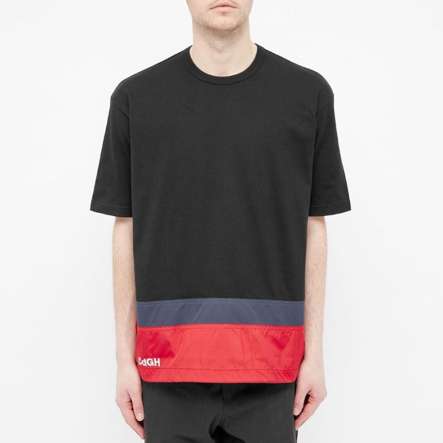comme des garcons homme logo tee