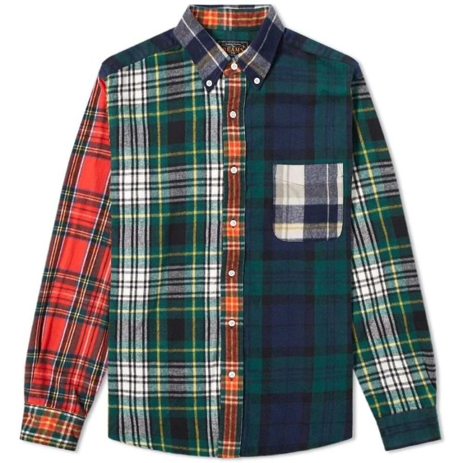ビームス プラス Beams Plus メンズ シャツ トップス Crazy Shaggy Tartan Shirt 1 Crazy Www Legheleggere Com