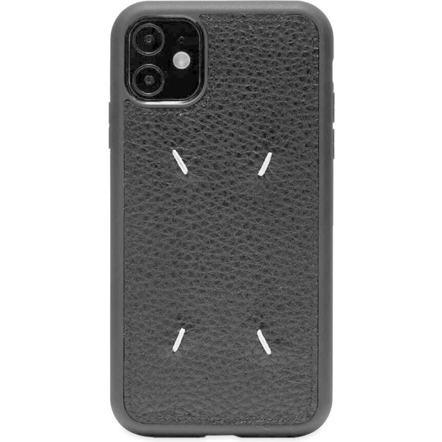 限定品 Iphone用ケース メンズ Margiela Maison マルジェラ メゾン Iphone Black Case 11 Iphone Leather 11 ケース 最も優遇 Rediscoveringtheworld Com
