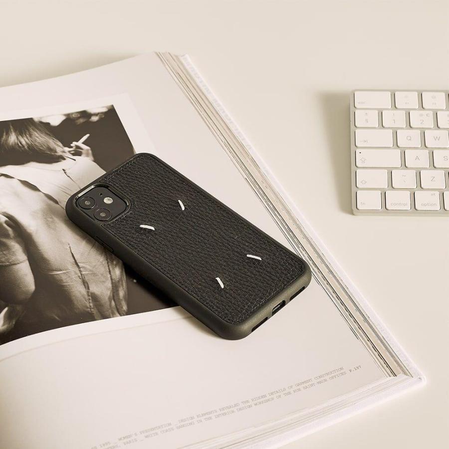 限定品 Iphone用ケース メンズ Margiela Maison マルジェラ メゾン Iphone Black Case 11 Iphone Leather 11 ケース 最も優遇 Rediscoveringtheworld Com
