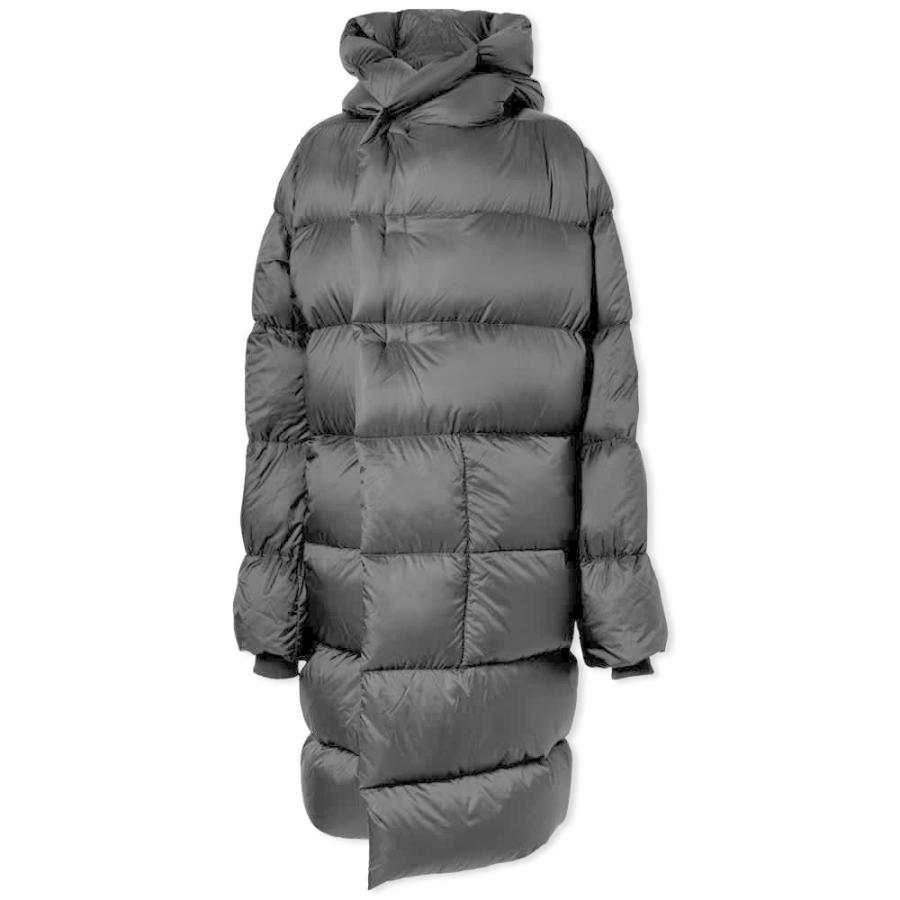 種類豊富な品揃え アウター フード ダウン 中綿ジャケット レディース Owens Rick オウエンス リック Long Black Jacket Puffer Hooded ダウンコート サイズ 38 Safecity uiginfo Com