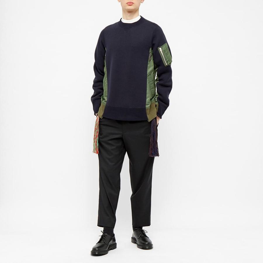 サカイ Sacai メンズ スウェット トレーナー トップス Ma 1 Crew Sweat Navy Khaki Sc Ff57c71a6c フェルマート Fermart 1号店 通販 Yahoo ショッピング