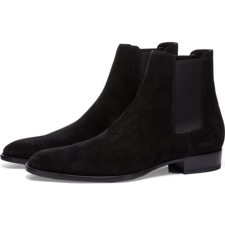 品質が イヴ Laurent Saint サンローラン Nero Boot Chelsea Wyatt シューズ 靴 チェルシーブーツ ブーツ メンズ Laurent Saint サンローラン イヴ シューズ 靴 メンズ ブーツ ブーツ Smssvg Org