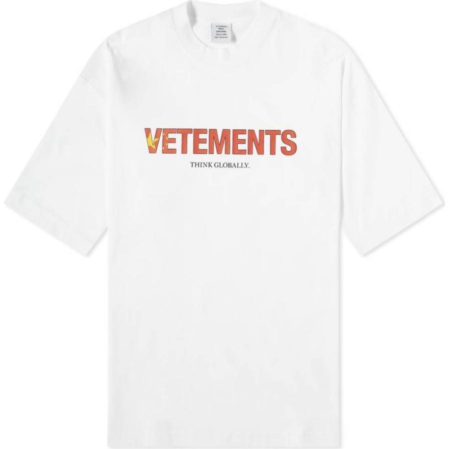 ヴェトモン VETEMENTS メンズ Tシャツ ロゴTシャツ トップス China 