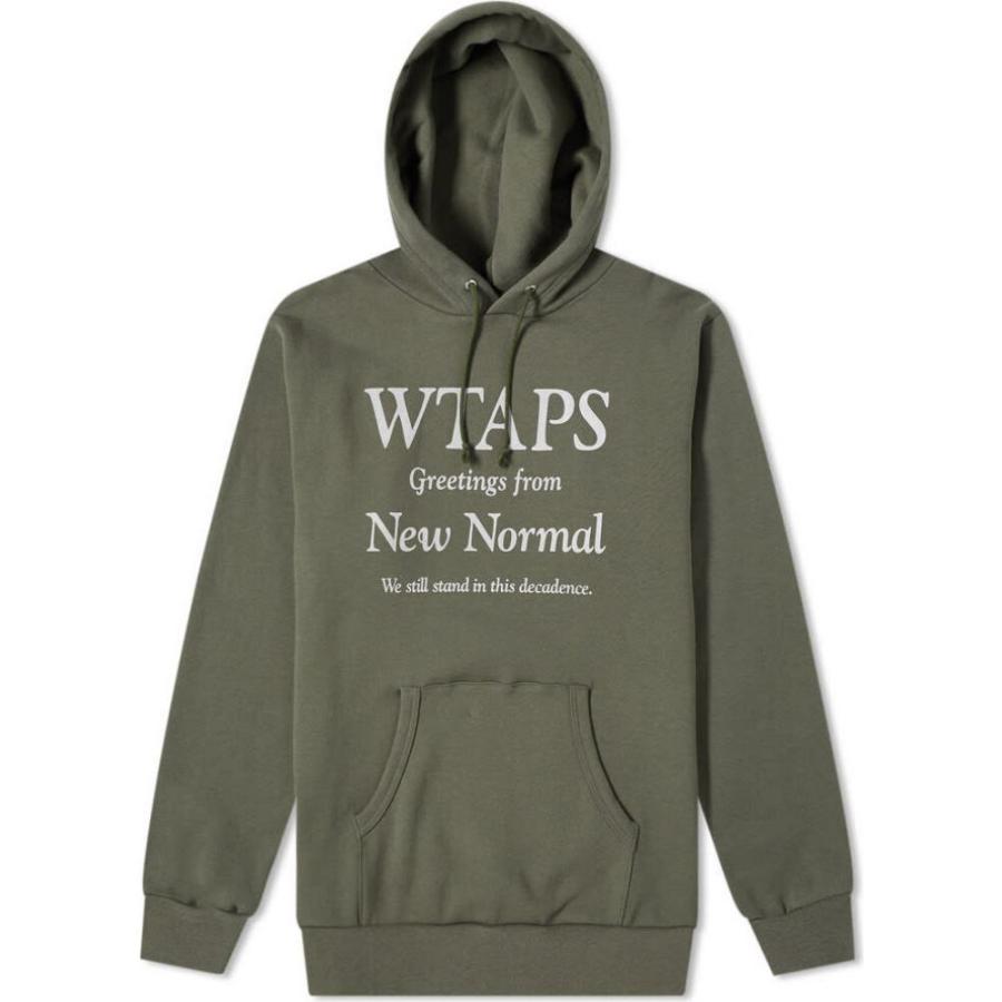 全ての ダブルタップス Wtaps メンズ パーカー トップス New Normal Hoody Olive Drab 楽天ランキング1位 Clinilab Net